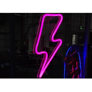 Lightning Bolt Neon Sign Remote Control Lightning LED Neon Signs Big Size