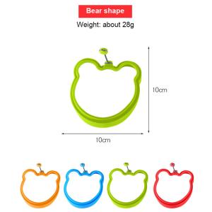 Odorless BPA Free Multiform Silicone Fried Egg Mold
