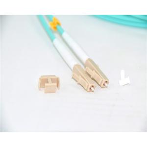 LC To LC Multimode Fiber Optic Patch Cable , Duplex Om3 Fiber Patch Cables