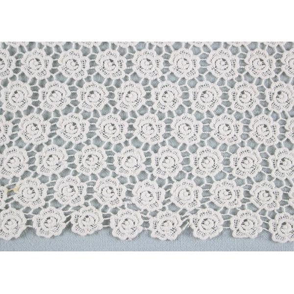 Cotton Dying Lace Fabric Guipure French Venice Lace Wedding Dress Fabric Openwork