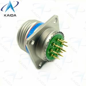 China Short PCB Tail Type MIL-DTL-38999 Series Ⅲ Receptacle Connector D38999/20FF11PCN Electroless Nickel.8D Series on sale