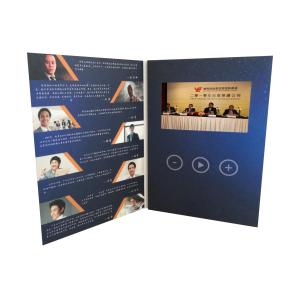 5 Inch portrait A5 size Lcd Screen video greeting card video brochure video in