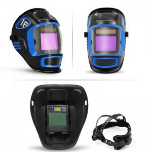 Black Flexible Auto Darkening Welding Helmet Infrared Harbor Freight Use