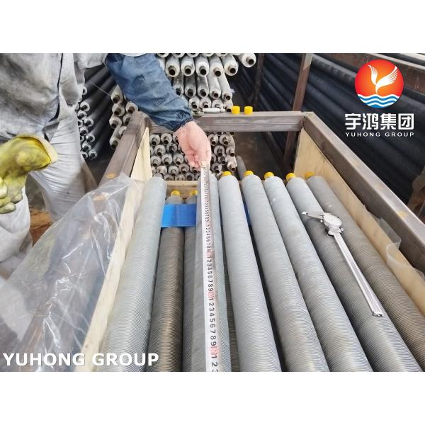 Quality ASTM A249 TP304 L-Type Wound Finned Tube With Al1060 For HVAC Systems wholesale