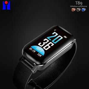 0.96 TFT 35mAH Wireless Earbuds Smartwatch With Bluetooth Earphone