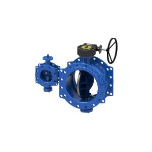 BS ANSI Water Type Double Eccentric Butterfly Valve With ISO Certification