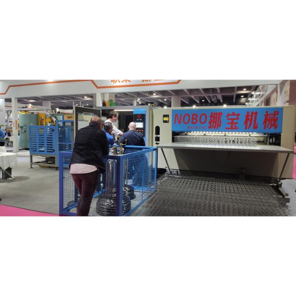 Bed Core Mattress Spring Making Machine 90-100 Springs / Min 1.9-2.4mm Wire