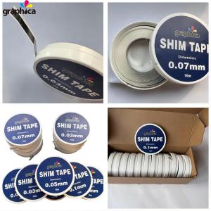 0.03/0.05/0.07/0.1MM Steel Shim Tape with Adhesive and Printing Materials Width
