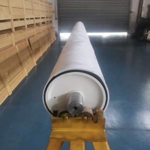 EPDM Corona Nip Roller 50 Shore A Solid Rubber Rollers Single Layer