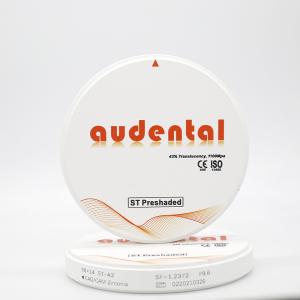 Full-Contour Crown and Bridge Pre Shaded Zirconia Block Zirconia and Roland