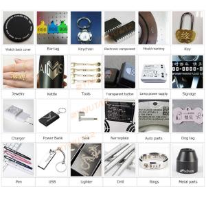 Handheld Fiber Laser Marking Machine Stainless Steel 20Khz-100Khz Frequency