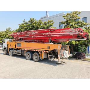Used 2013 Putzmeister ZLJ5442THBBE Concrete Pump Truck with 4 RZ Fold Boom