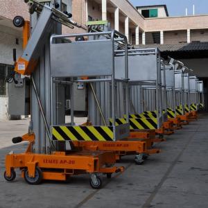 Vertical Aluminum Alloy Material Lifting Platform For Versatile Window Cleaning