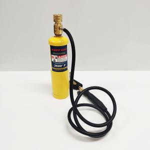 Brazing MAPP Torch Propane Turbo Heating Torch for Refrigeration HVAC Black