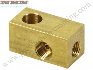 Polishing surface finishing copper Precision Machined Components, OEM ODM