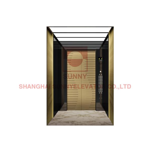 1000KG 13 Persons Hotel Office Building Elevator Lift With Standard Design