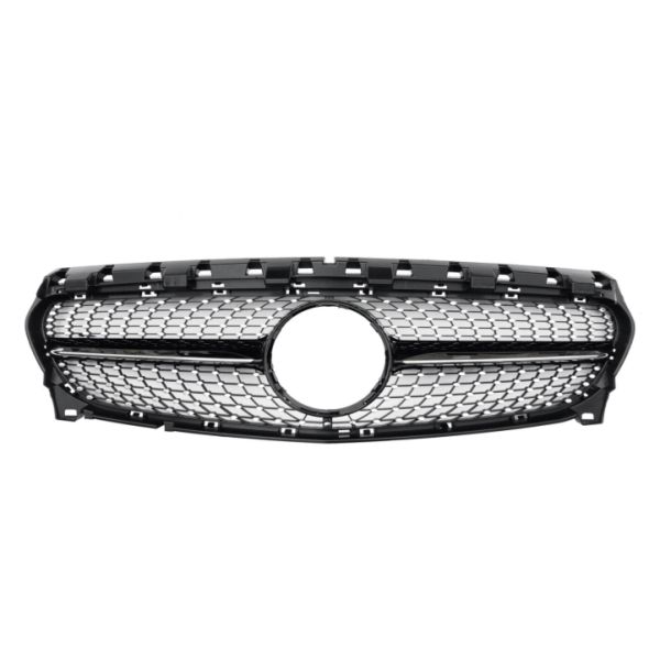 Mercedes Benz G-Class model ABS Plastic Front bumper grille Black White Chrome