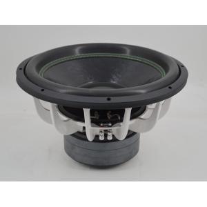 15 Inch Dual 2ohm 92dB 2500watt Competition Car Subwoofers