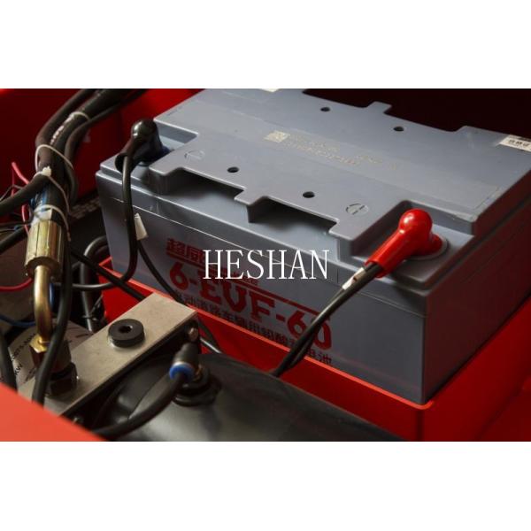 Narrow Aisle Hydraulic Portable Scissor Lift Platform 4.8M 300kg Load Capacity