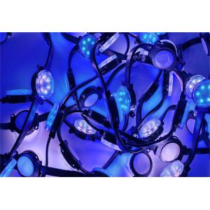 40mm DMX512 RGB Pixel Light LED Point Light IP67 Waterproof for Architectural