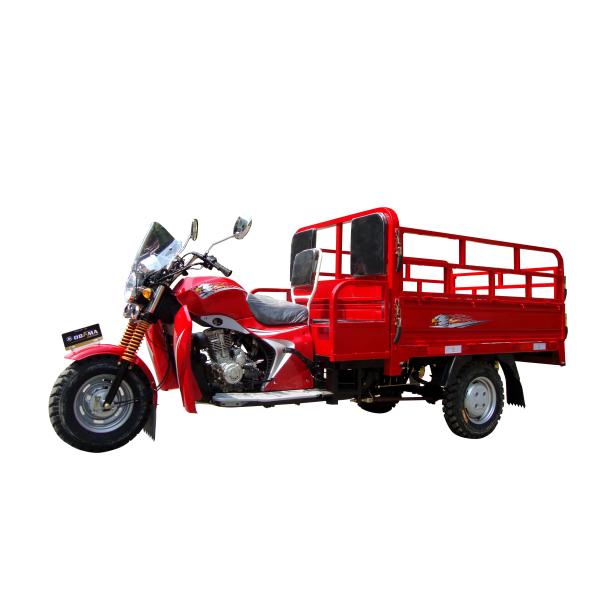 Quality Motorized Cargo Trike Three Wheel Cargo Motorcycle Tricycle With Cargo Box 150ZH-H wholesale