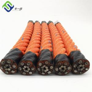 Cheap 12mm 14mm 16mm Polypropylene Steel Core Combination Wire Rope For Fishing Industry for sale