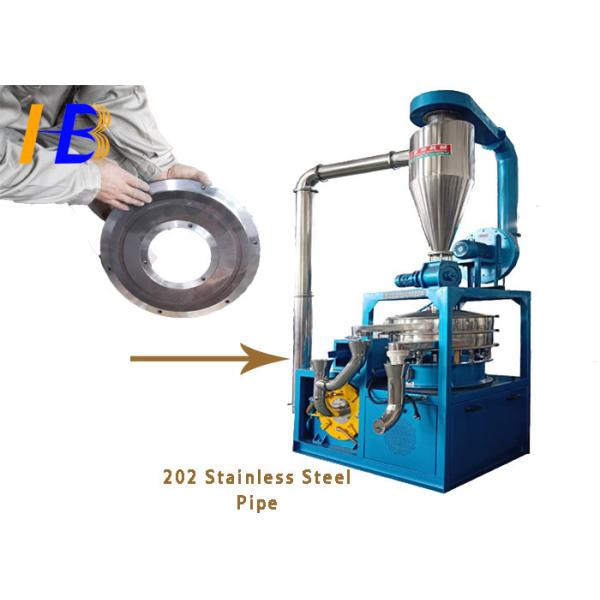Quality Plastic PP ABS Stainless Steel Pulverizer With Cutting Blade 200 - 1200kg/h wholesale