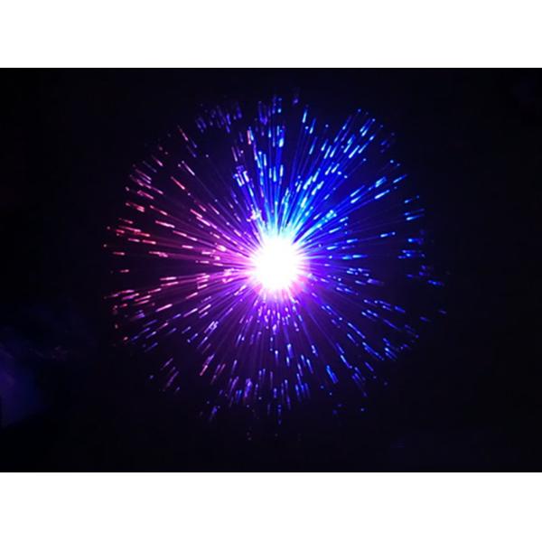 Colorful lights All over the sky star Small night light fiber fireworks flower show