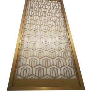 Custom high quality decorative stainless steel mesh floor to ceiling room