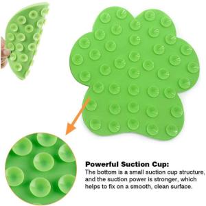 Pretty Slow Feeder Suction Cup Dog Licking Pad Rubber