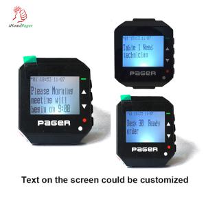 Wireless call system pocsag transmitter keyboard alphanumeric customize smart