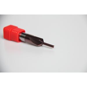 Customized Carbide Tapered End Mills / Durable Straight Flute End Mill