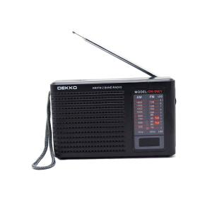 High Sound Desktop Radio With Speaker AM/FM Charging DC Adapter
