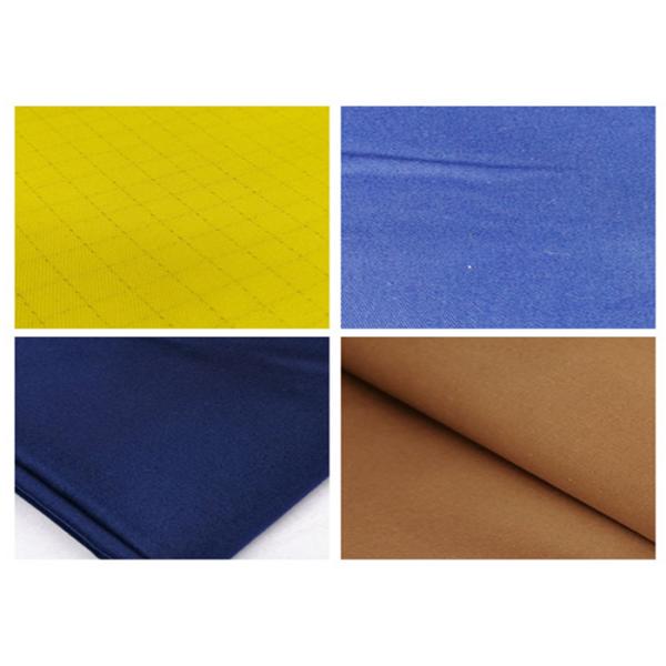 100% Cotton Multi Functional Fabric Anti Fire Fabric Twill Style 420 Gsm