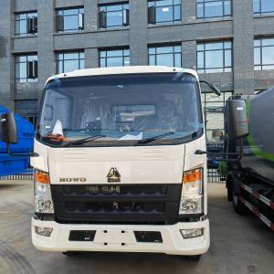 Sinotruck Howo Right Hand dumpster Robust Compactor Garbage truck
