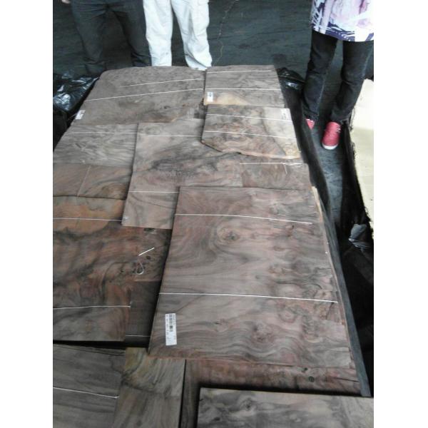 Quality Natural Walnut Burl Wood Veneer For Projects wholesale