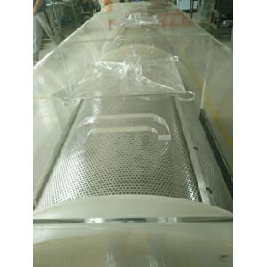 Big Capacity Air Flow Capsule Tumbler Dryer Plc Control For Softgel / Paintball