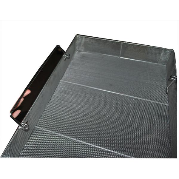 304 Stainless Steel sterilizer rectangle wire basket with handle