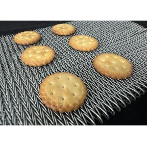 Stainless Heat Resistant Stainless Steel Compound Balance Weave Wire Mesh Tunnel Oven Conveyor Belt For Biscuit Baking