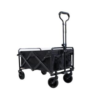 China Supermarket Heavy Duty Steel Trolleys Customized Support for Hand Cool Folding Wagons on sale