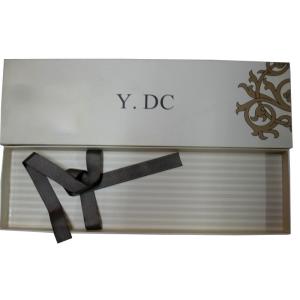 1000gsm cardboard Personalized Keepsake Boxes for men's Tie , matt coat, drawer