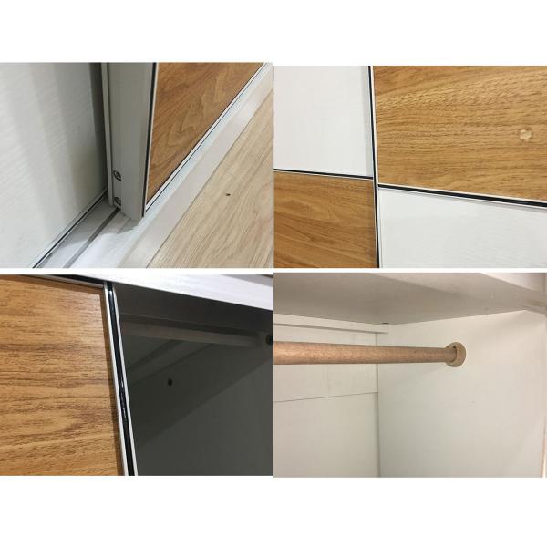 Moisture - Proof Walk In Particle Board Wardrobe Bedroom Furniture Longlife