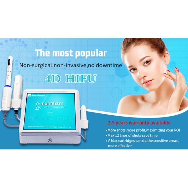 6 In 1 4D Clinic Ultrasound Hifu Beauty Machine