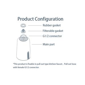 Pull Out Type Automatic Faucet Sensor Brass With G1/2 Inlet Connector