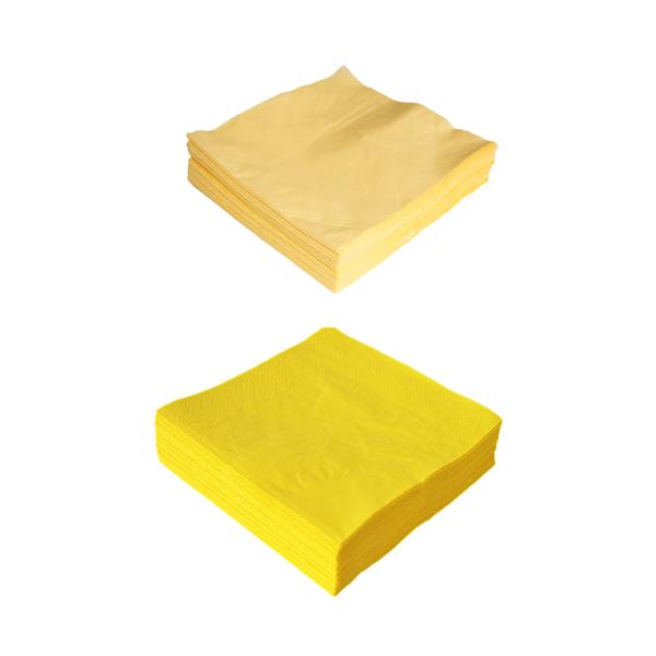 Solid Colored Square Paper Napkin For Parties Home Restaurant