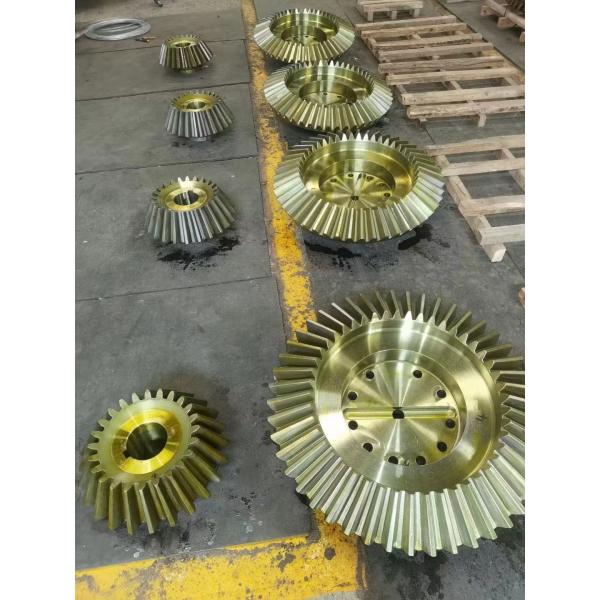 Quality Customizable Straight  Bevel Gear With 200mm To 1700mm Diameter wholesale