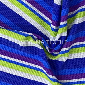 Stretchy Soft Recycled Swimwear Fabric Men Swim Trunk Wicking Management
