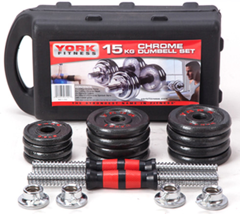 15kg 20kg 30kg 50kg Black Painted Red Word Steel Colllars Adjustbale Dumbbell