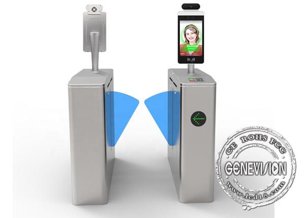 Quality Privacy Protection 8" Smart Pass LCD Screen Android Facial Recognition Door Access Control System wholesale