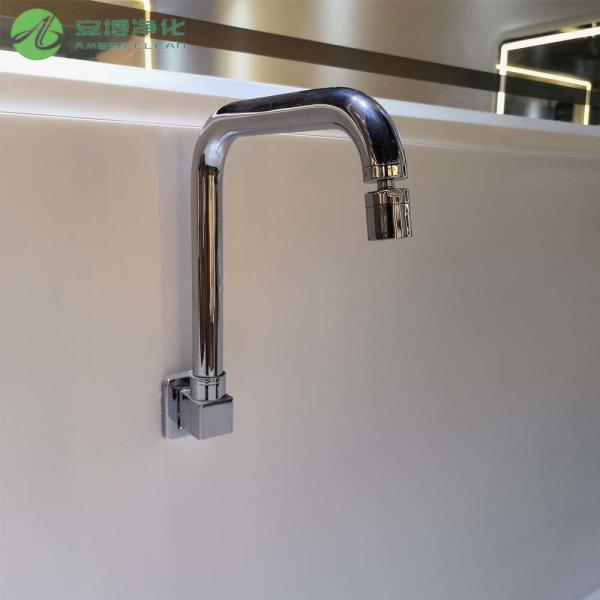 Chemical Resistance DuPont Hand Wash Sink with Soap dispenser Scrub Sinks Medical